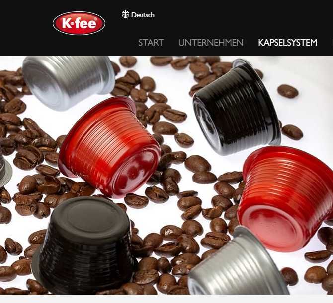 Aparat de cafea K-fee 117 b 30 cu capsule