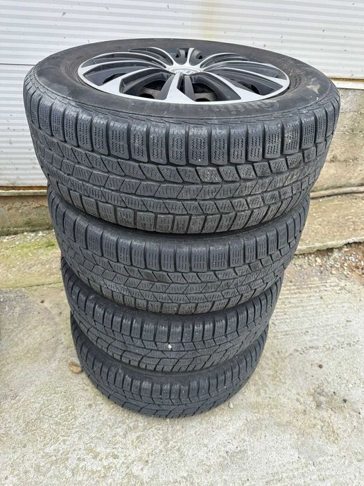 jante tabla 5-112-  VW -AUDI -16 cu cauciucuri de iarna