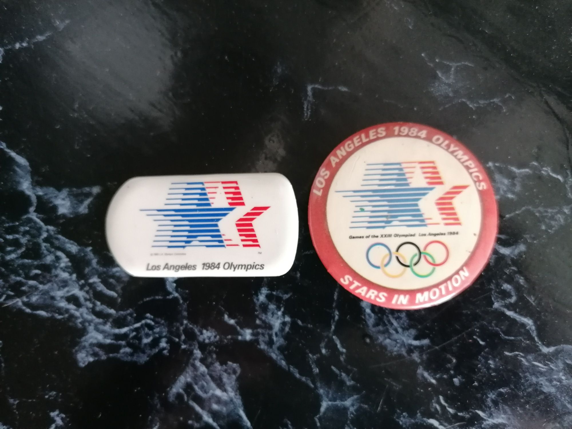 Значки от Олимпиадата в Лос Анджелис 1984 г.