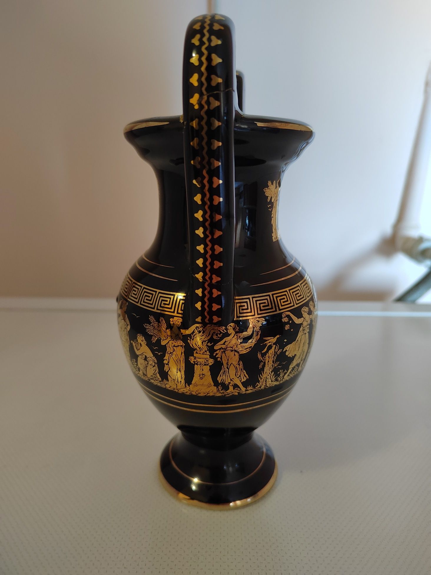 Гръцка ваза 24 карата злато. Ръчна изработка 72лв