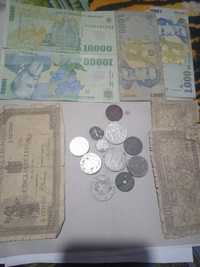 Vând monezi și bagnote vechi