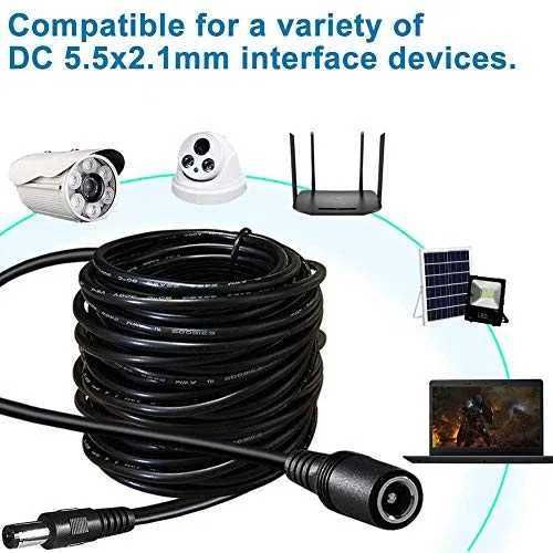 Удължителен кабел кабели за захранване на камера видеонаблюдение