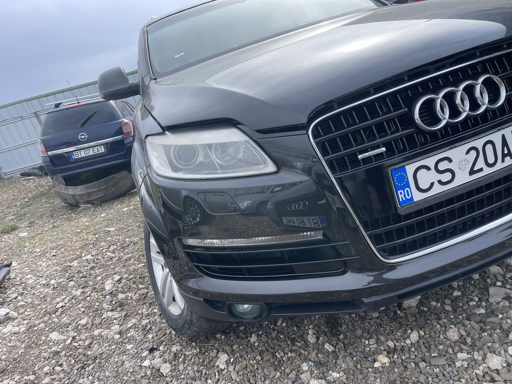 Fata bot complet Audi Q7 4L LZ7L Capota bara far aripa 2005-2011