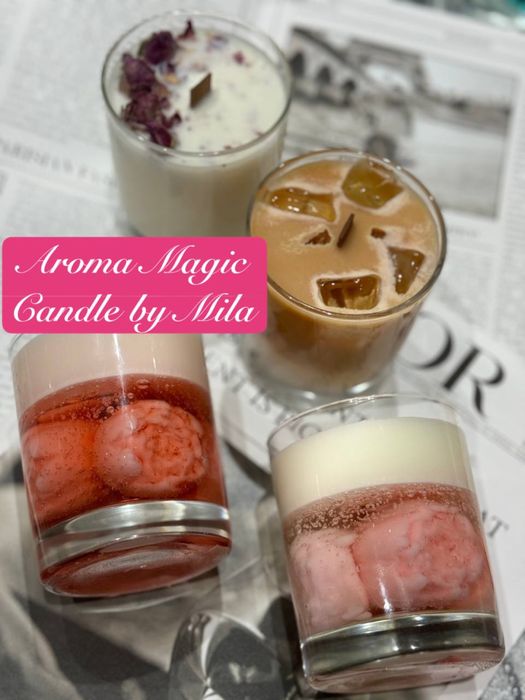 Свечи с декором Aroma Magic 200 мг