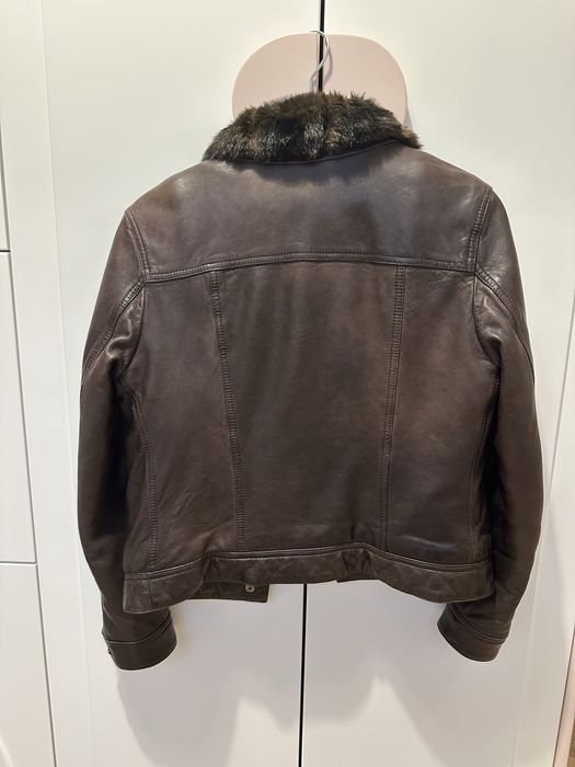 Кожено яке Trussardi