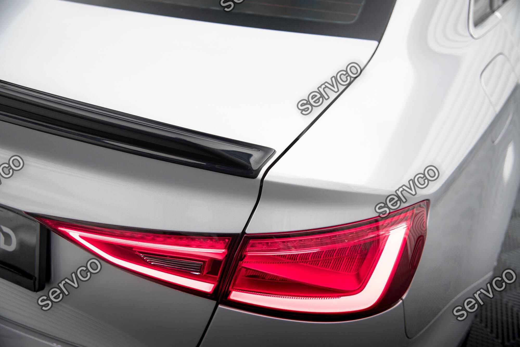 Eleron spoiler cap Audi A3 Sedan 8V 2013-2016 v9 - Maxton Design