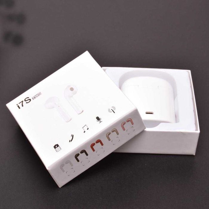 Безжични  слушалки бели