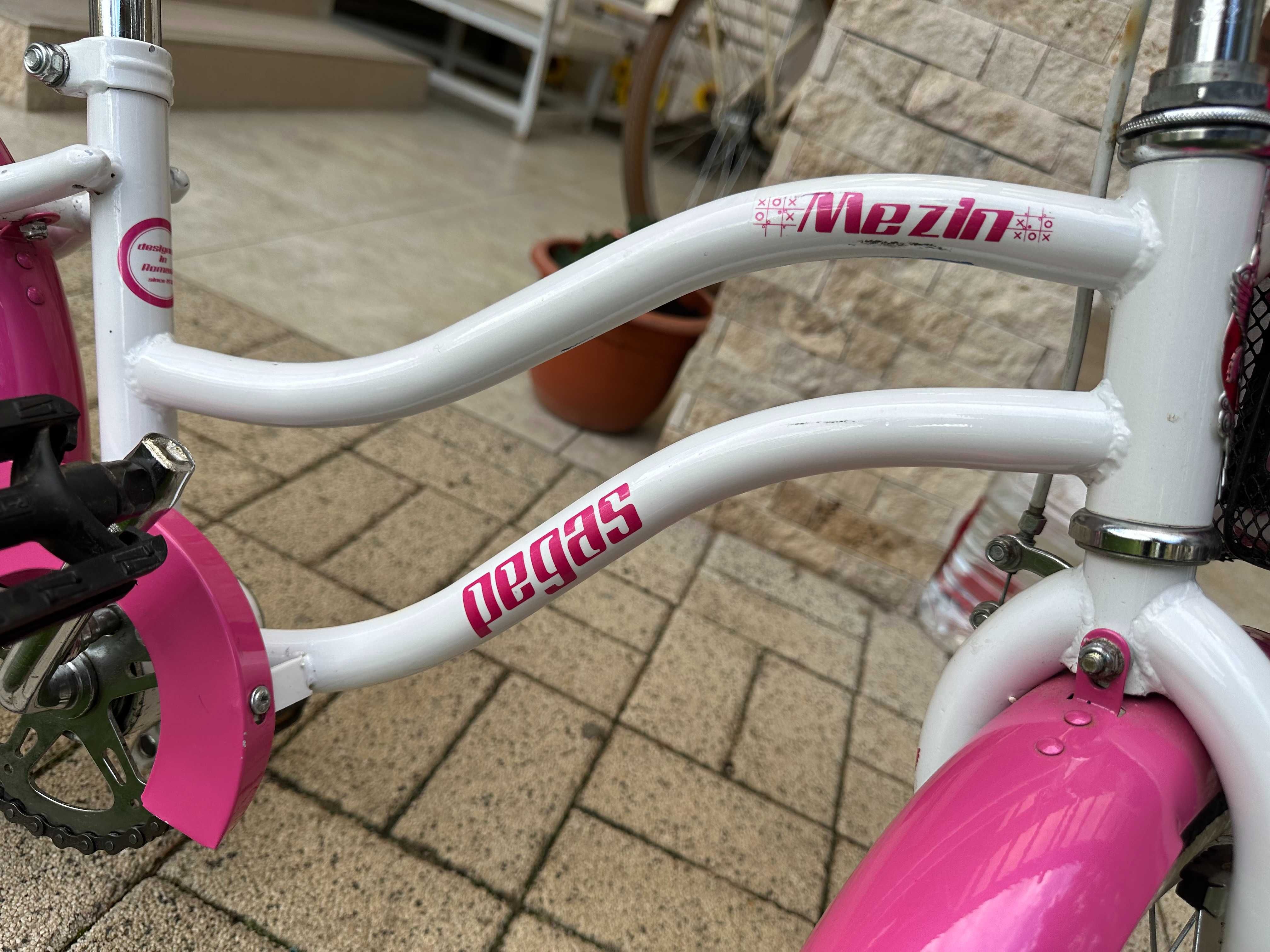 Bicicleta "Pegas Mezin" 16" pentru copii cu varste intre 4-7 ani