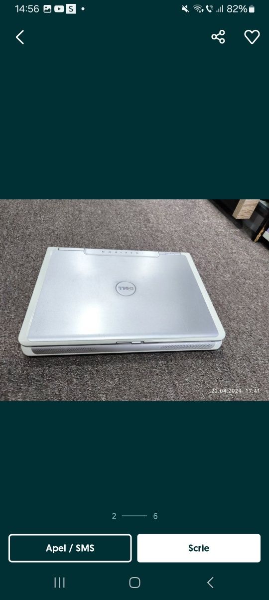 laptop Dell Inspiron 1501, amd dual core, 500 gb hdd 4gb ram,  

AMD d