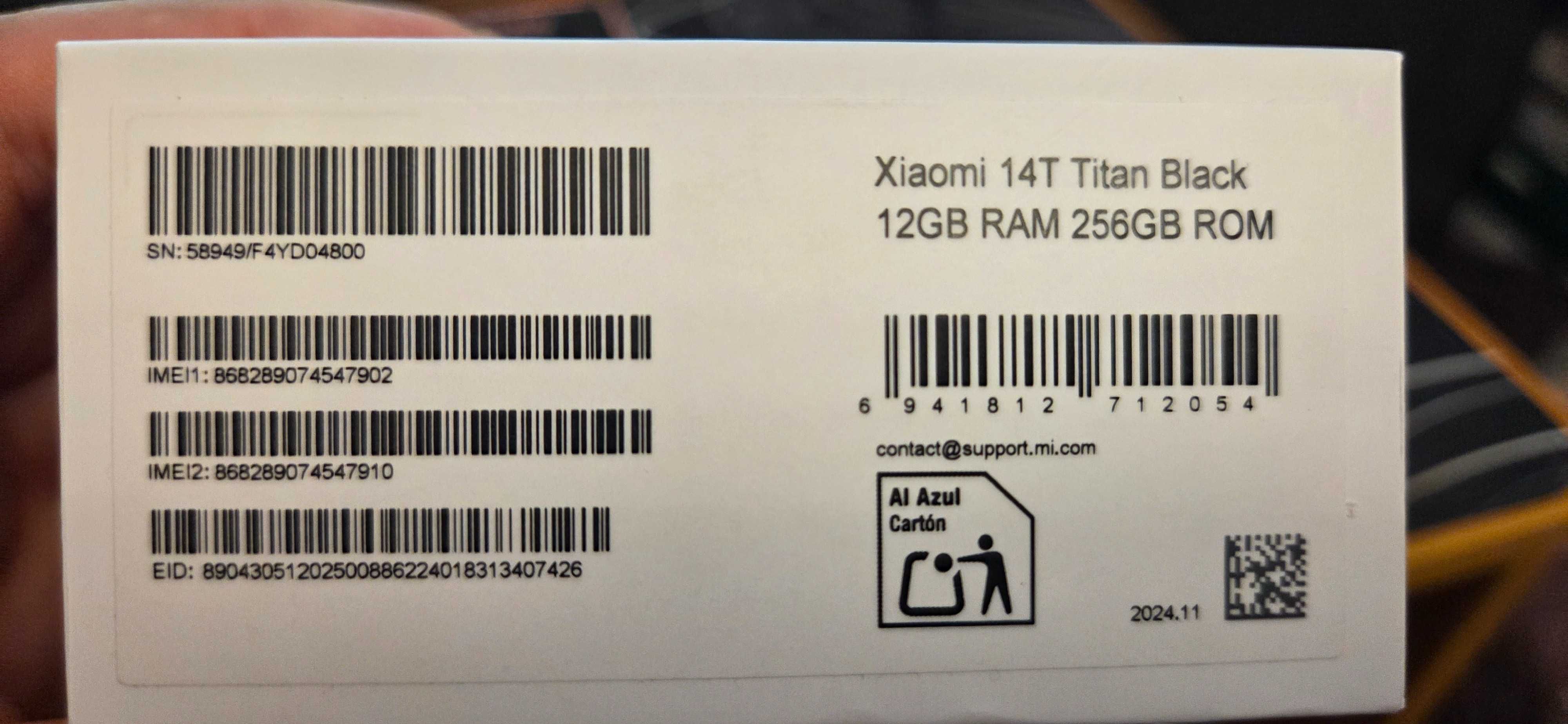 Продавам XIAOMI 14T в гаранция до 2027г.