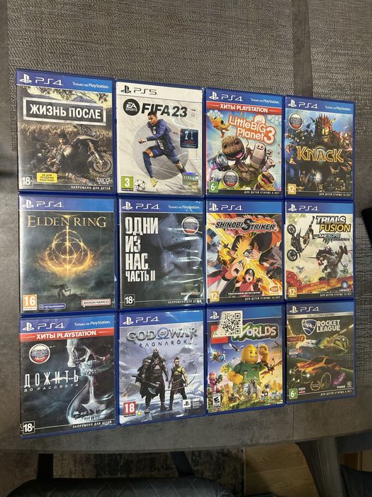 Продам игры на PS4/PS5
