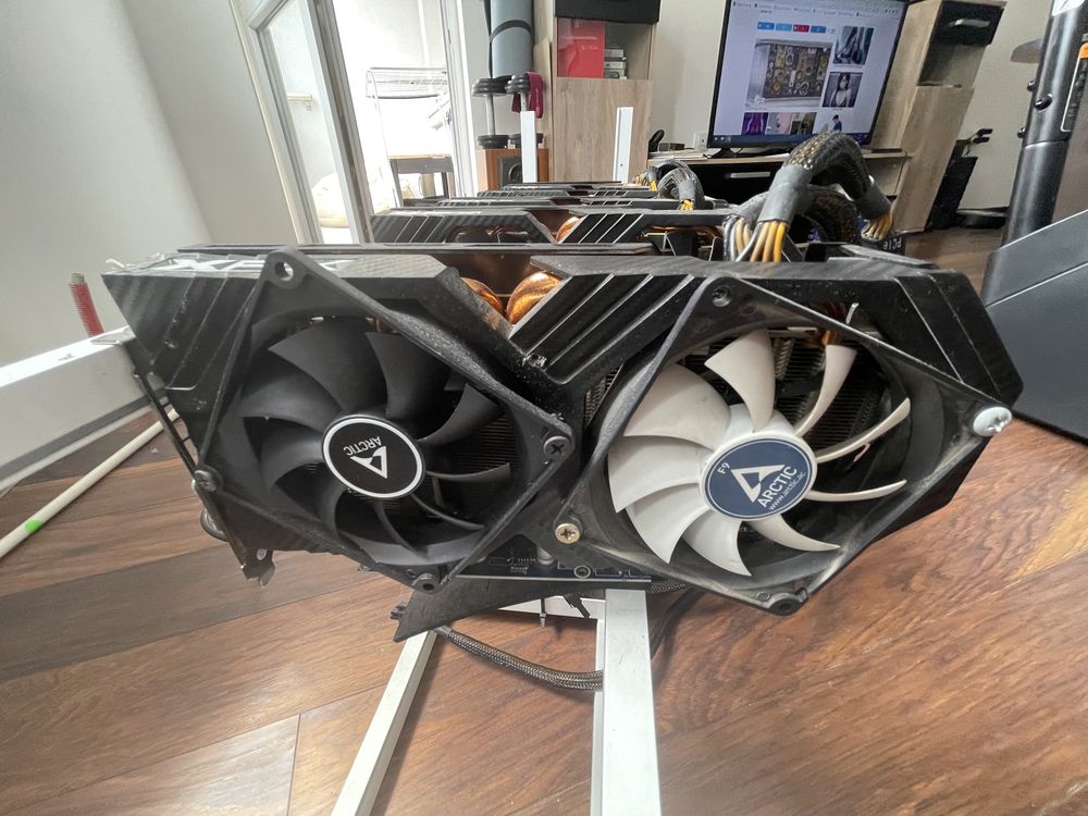 Minig rig Копачка - 6 карти Radeon RX 580 (XFX) 180 Mh