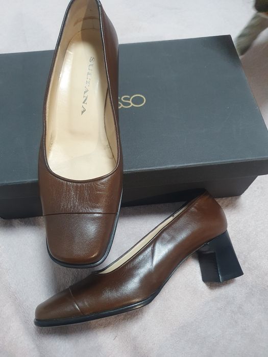 Pantofi piele naturala