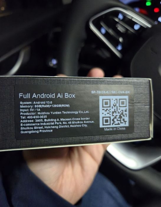 Продам андроид приставку Carlinkit tbox ambient 8/128, с gsm модулем