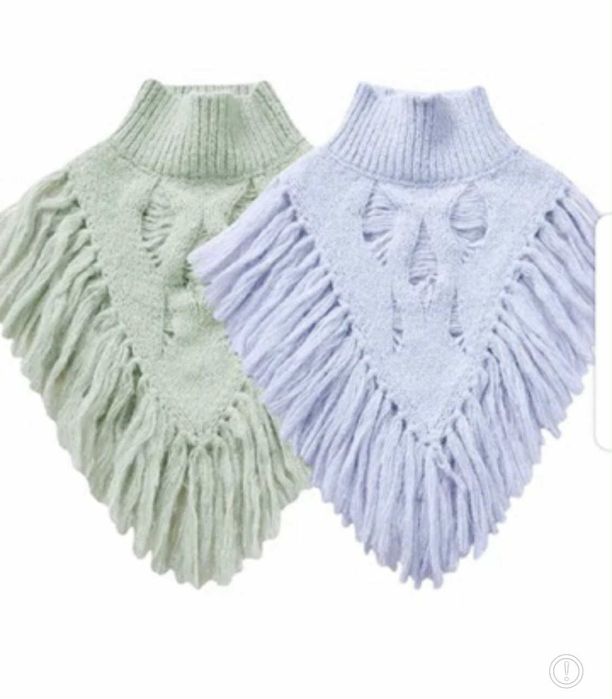 Шал син и зелен нов