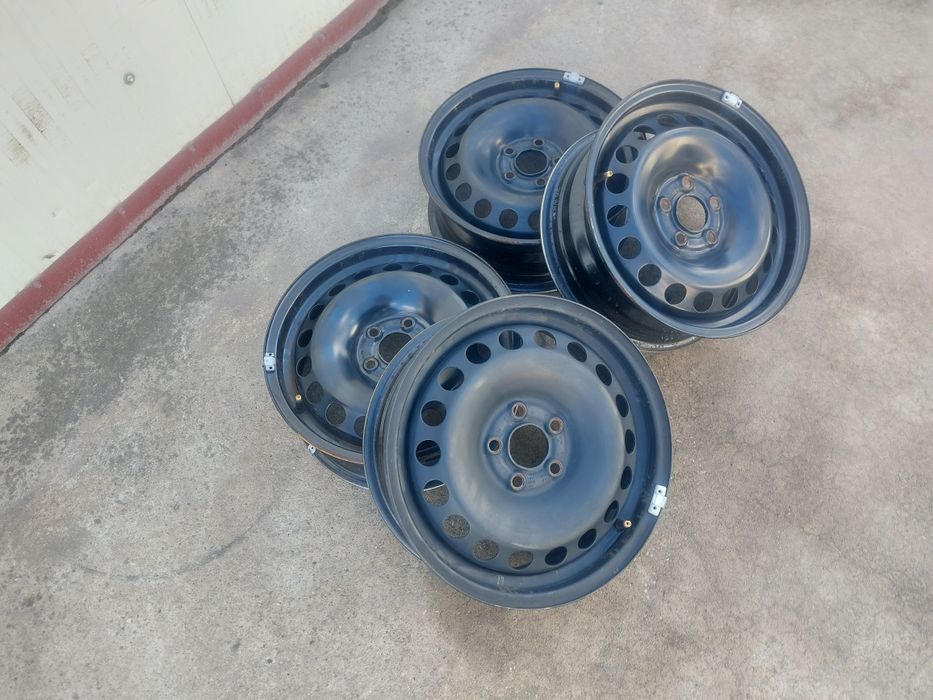 Jante din tabla r15 / Vw Audi Skoda Seat / 5x100 / ET 40