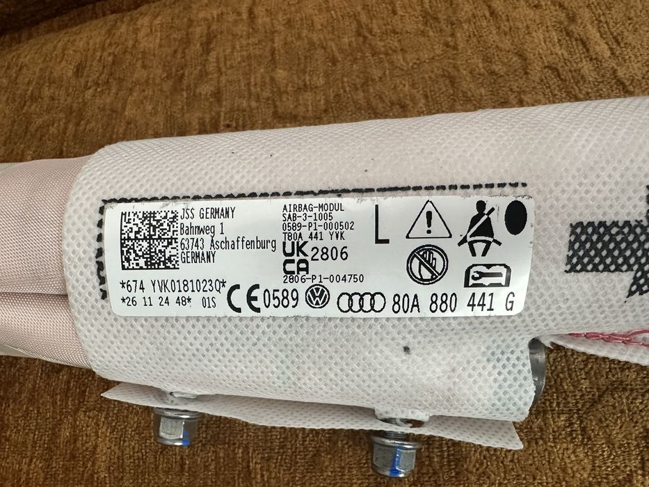 Airbag scaun Audi Q5 80A : 80A880441G / 80A880442G