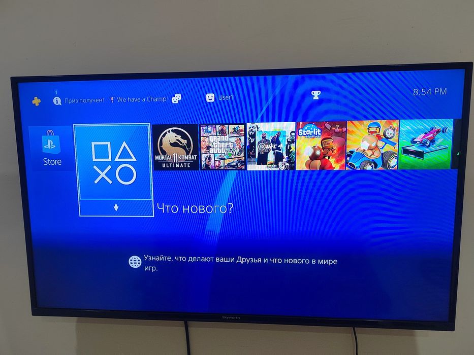 Ps 4  2 jostik ichda kerakliy oynlari bor Telvizur ham.sotladi 43  hic