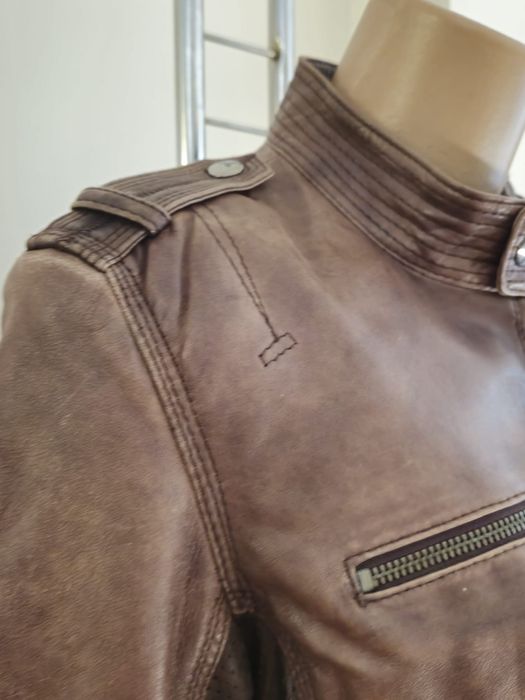 Geacă damă din piele naturala