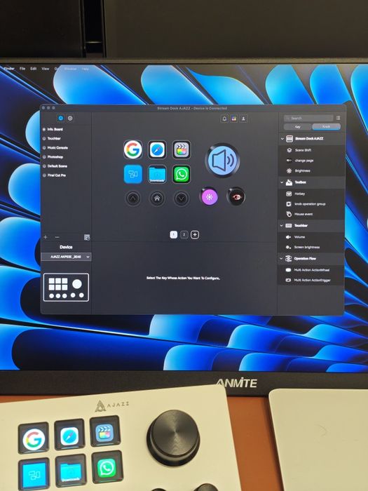 Stream deck dock Ajazz akp0e tastatură