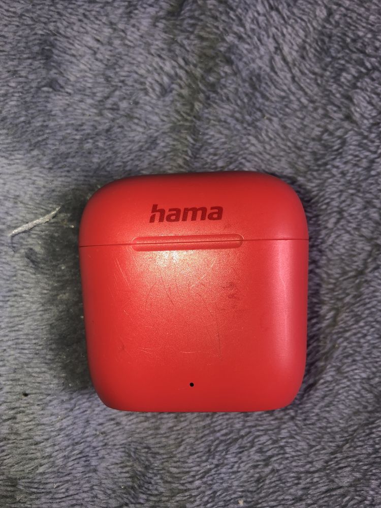 Caști audio rosi Hama noi, cu încărcător