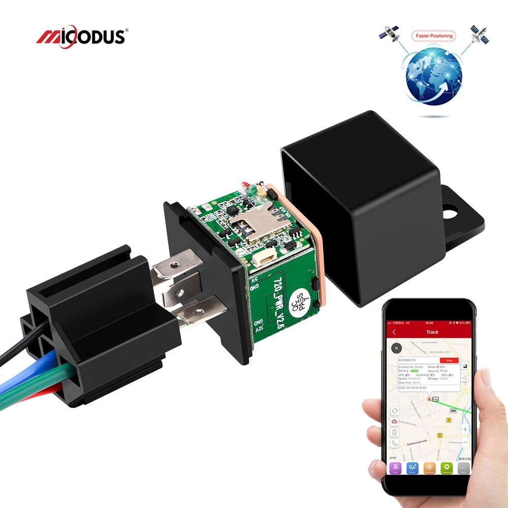 GPS TRACKER MICODUS  установка ичида