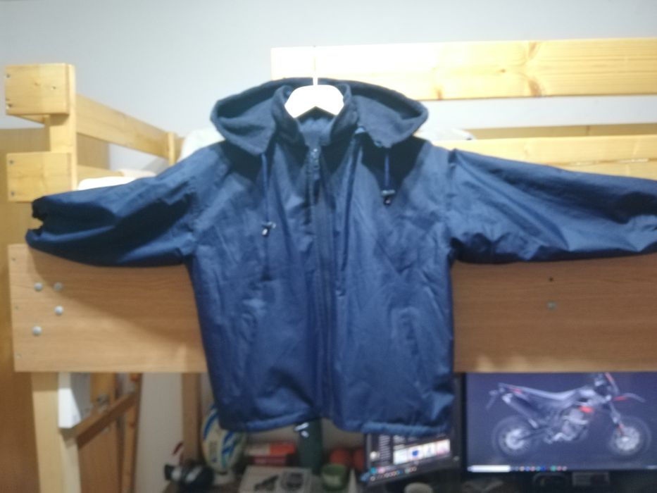 Geaca toamna unisex, doua fete, fas si polar