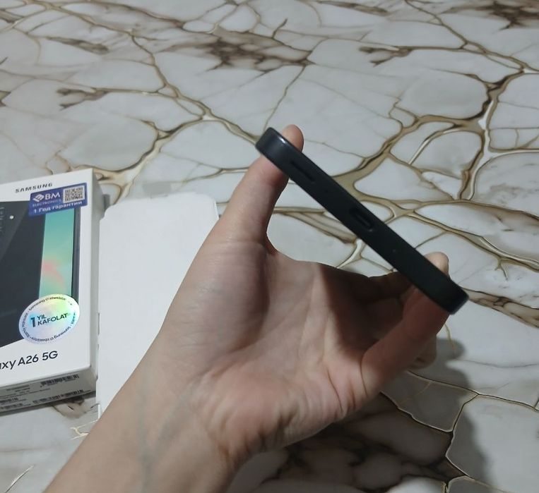 Samsung A26 5G Black 8/128GB Vetnam Orginal Yengi Tel Sotiladi.!