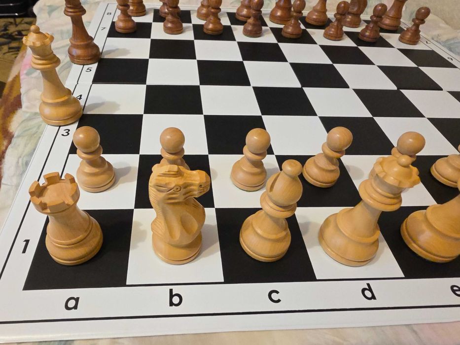 Piese sah lemn American Classic- 34 de piese, noi, nefolosite.