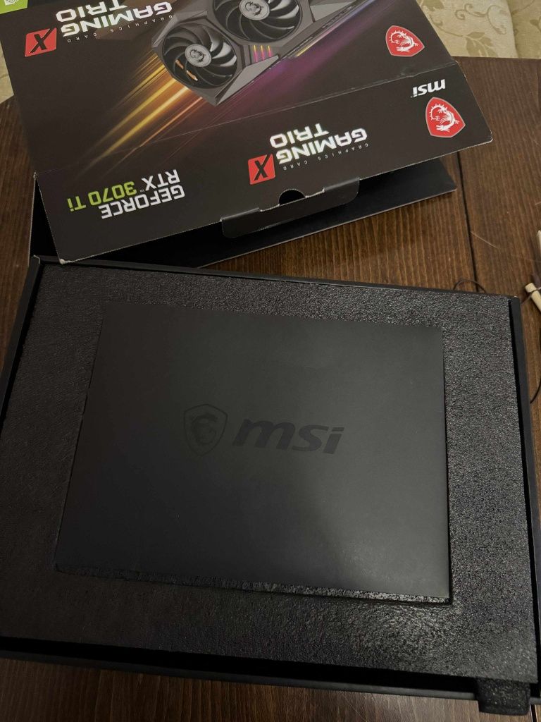 Видеокарта RTX 3070 TI MSI GAMING X TRIO