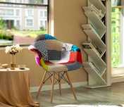 Scaun patchwork 4 buc Oferta