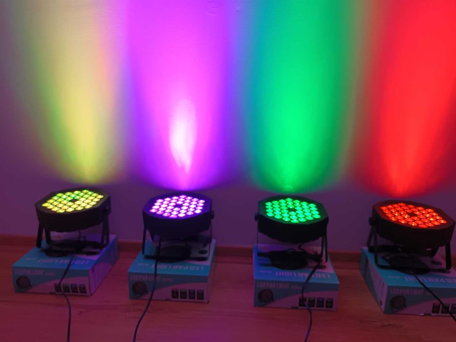 LUMINI ARHITECTURALE 36 LED Senzor muzica Orga de lumini disco