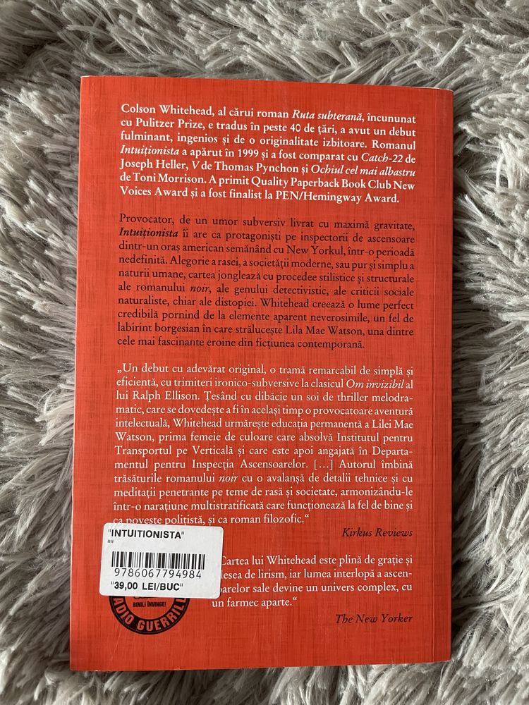 Colson Whitehead - Intuiționista