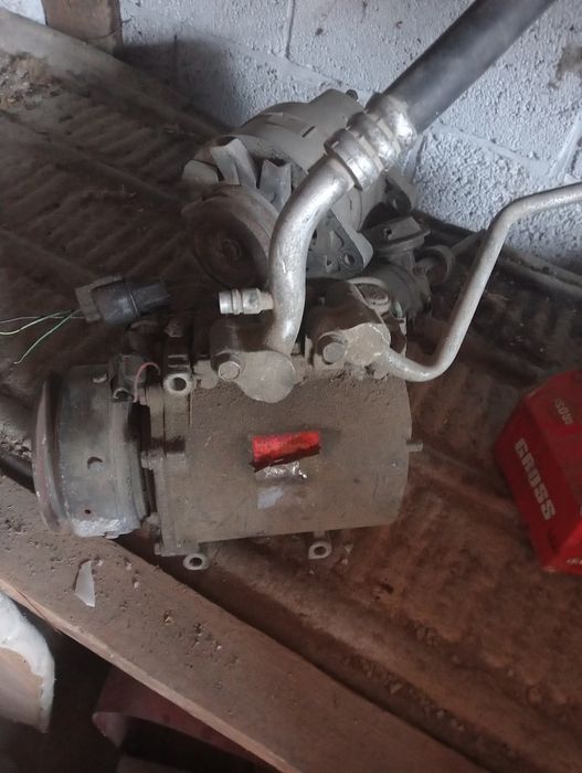 Компрессор кондиционера на поджеро 2,8 привозной