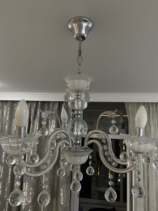 Люстра трех рожковая  , бра двух рожковая