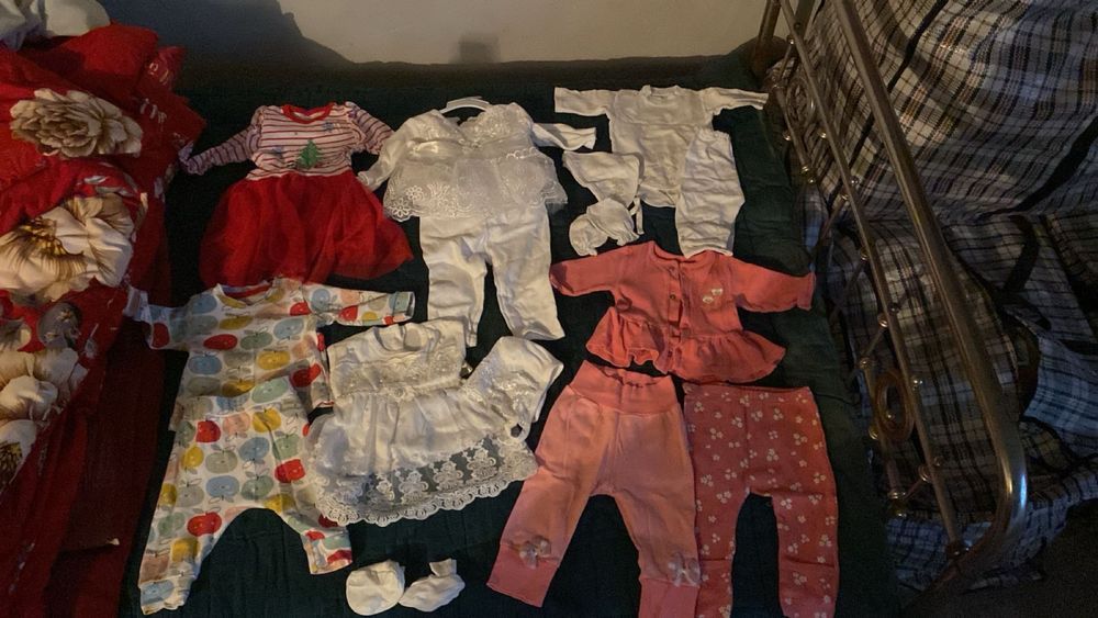 Одежда для девочек 0-5 месяцев