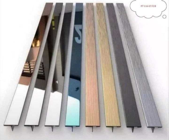 Nerjaveyka Tilla Alyumin profil latun molding, akril tilla samokleyka