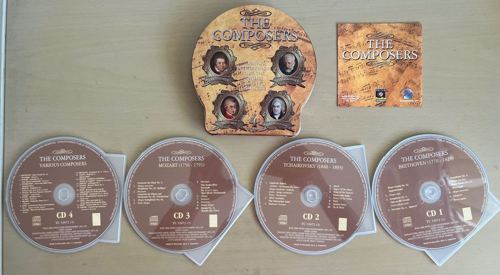 CD музика — различни жанрове