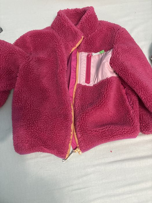 Geaca fete h&m culoare roz masura 110/116