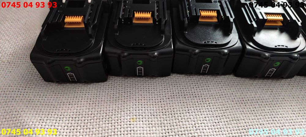 acumulator baterie pentru makita 18v 6A 6000mA cu sina  NOI cu proba