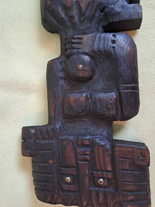 sculptura lemn 44 cm