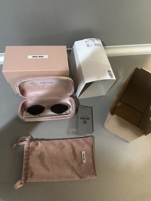 Нови! MIU MIU MU 56ZS ZVN5S0 очила слънчеви оригинални