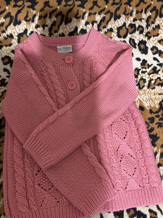 Теплая кофточка для девлчки