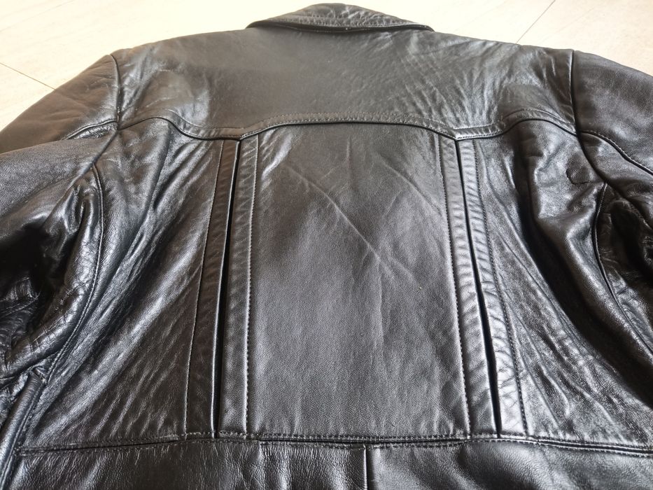 Мъжко сако естествена кожа