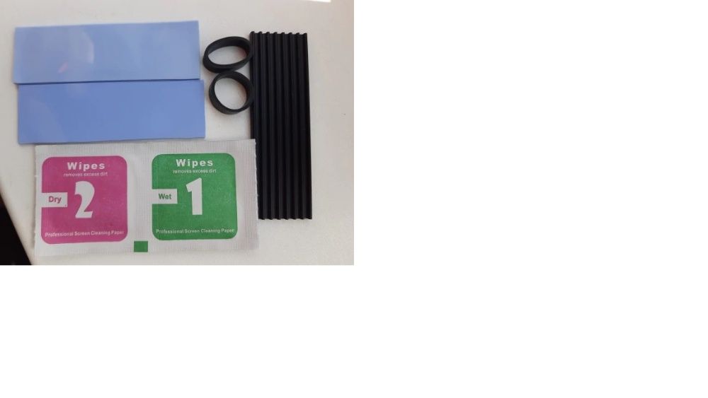 Kit racire SSD M.2 , aluminiu + thermalpad , produs nou !