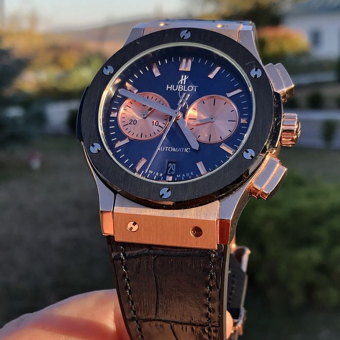 ceas barbat hb classic fusion bezel ceramic 45,mm