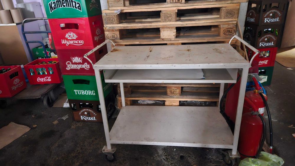 Железен работен плот