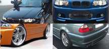 БМВ Е46/BMW 3-та серия E46 купе/кабрио:Прагове, Броня/Аероброня, Капак