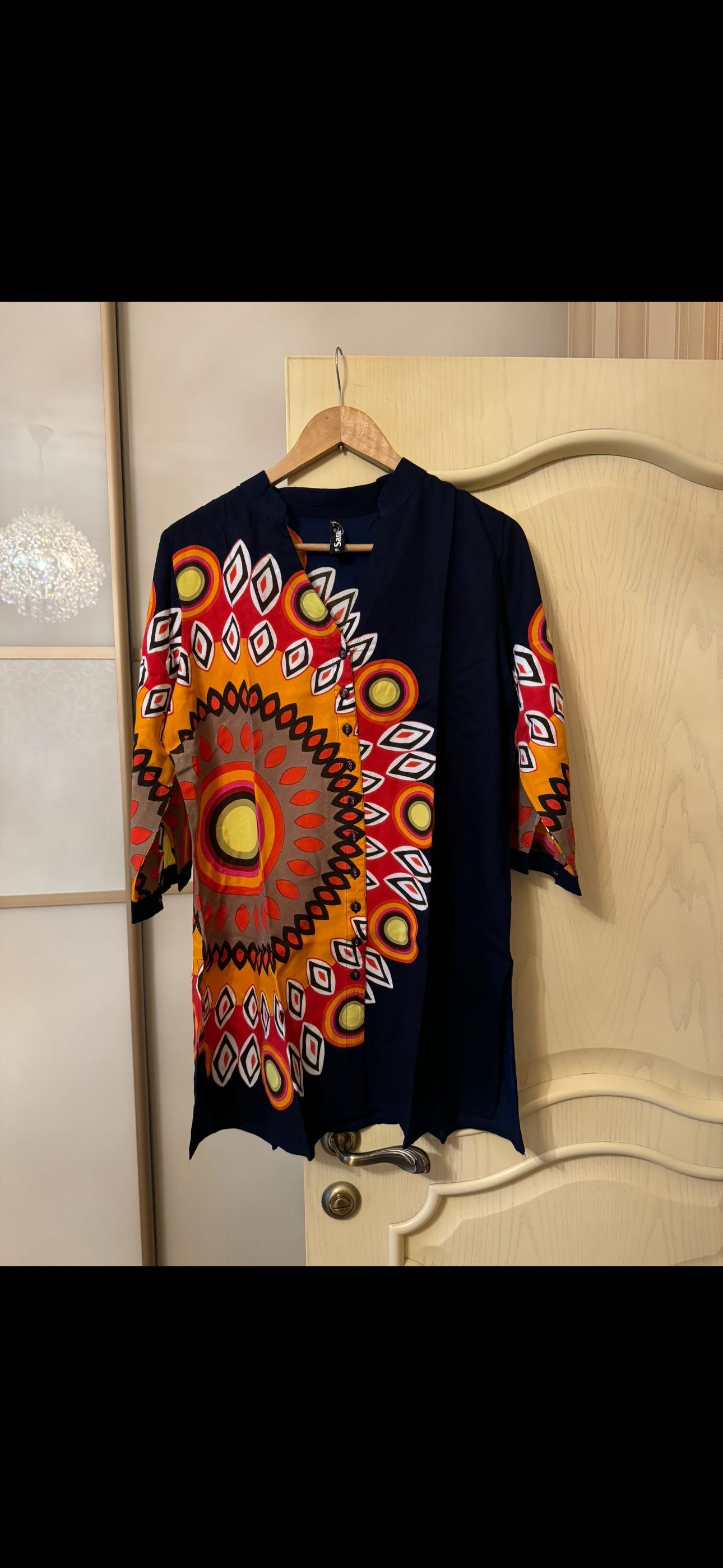 Продам платья р 48 х/б Индия и двойку кор лен