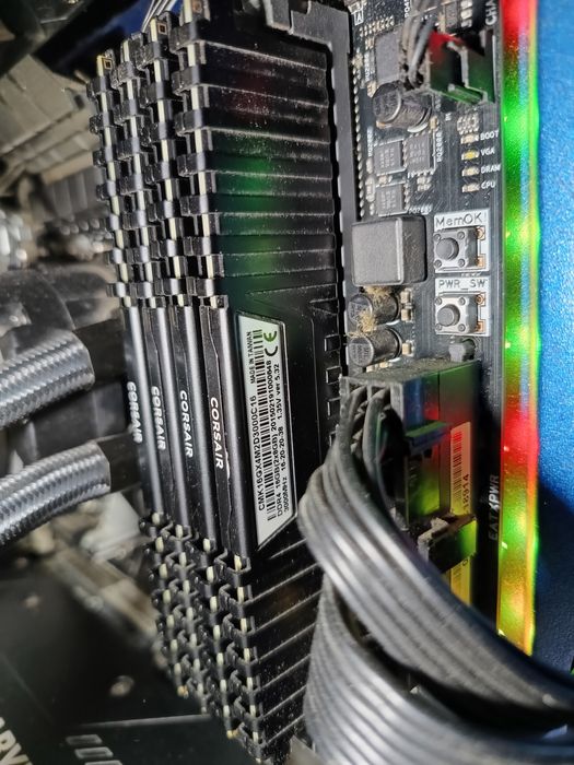 Kit i7 9700k +asus z370 prime A +48gb ram+ cooler frostflow240